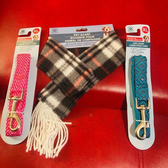 Doggy scarf/Leash bundles - Picture 3 of 5